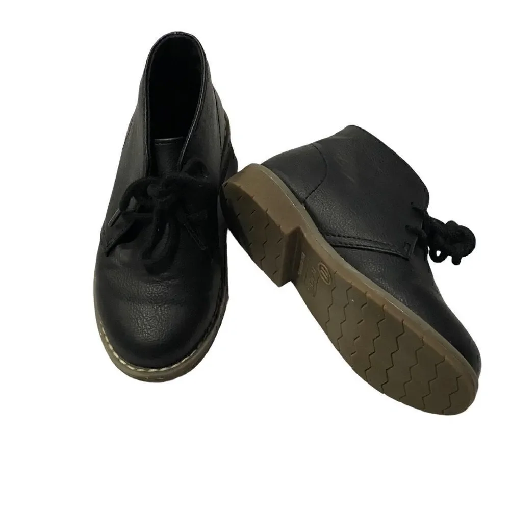 Children’s Place Boys Uniform Lace Up Boots